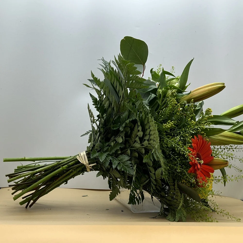Bouquet de fleurs champêtre pastel ou coloré ou blanc – Image 3